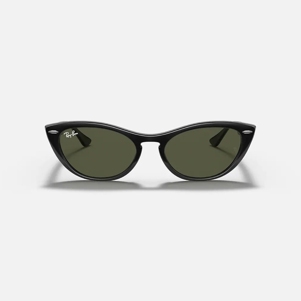 Ray-Ban Black Cat-Eye Sunglasses (Nina)